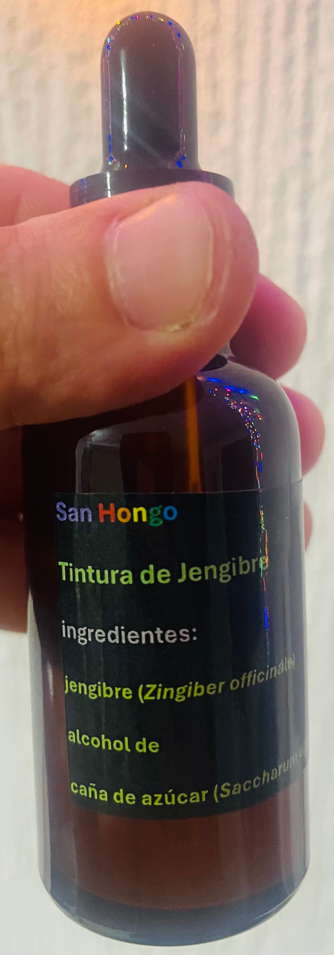 Tintura de Jengibre Fresco